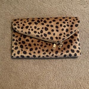 Leopard purse